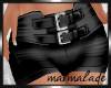 !mml Belted Shorts Black