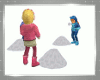 SNOWBALL FIGHT with KIDS