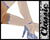 ^j^ Blue Plaid Stockings