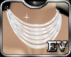 EV White Strand Necklace