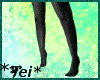Blk Thigh Boots *Tei*
