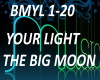 B.F YOUR LIGHT. BIG MOON
