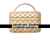 J* $L Toffee Vanity Bag