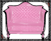 Pink N Black Latex Chair
