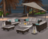 Modern Patio Couch Set