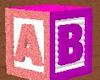 BN cube avec lettres