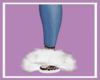 Fur Slides - White