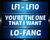 THE ONE I WANT Lo-Fang