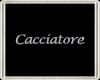 JT Cacciatore name plate
