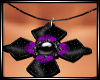 Purple Lela Necklace 