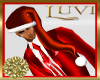 LUVI SANTA HAT RED