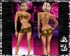 Gold Silky Short Fit