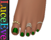 Green Nuria Feet