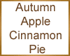 Autumn Apple Cinna Pie