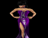 black and purple formal