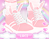 ✧.° pink bunny shoes