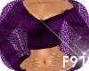 f. Loose Sweater Purple