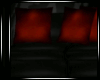 !D Black and Red Couch