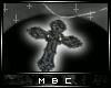 Black Cross Necklace M