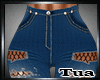 Sexy Blue Rip Pants