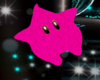 flying  pink star