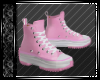 Pink Hightop Sneakers