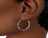 SMALL *SILVER*  HOOPS