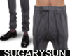 /su/ ONE PLEATED PANT GR