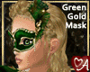 .a Mask Green Gold