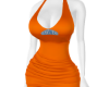 Rhude orange dress