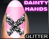 Pink Nails Glitter 02