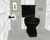 Magnolia Black Toilet