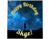Skye Birthday Poster