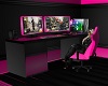 Pink Gaming Desk