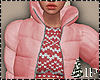 Puffer Pink Jacket Snow