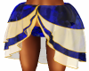 Blue Ivory 4 Layer Skirt