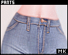 金. Light Ripped Jeans