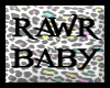 RAWR BABY! Nursery Lamp