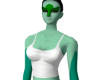 Greena furry skin