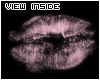 Light Pink Kiss Mark
