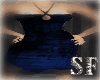[SF] Blue Silk Dress