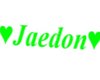 Jaedon<3