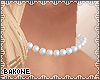B| Pearl Choker Necklace