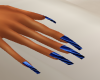 Blue Wave Nails
