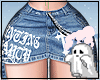 y2k denim skirt