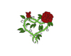 Shoulder Rose/heart tat