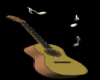 Guitar W Animated Notes