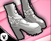 (V) White Boots/B07
