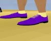 purple/gold shoes