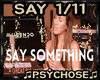 Sarah - Say Something